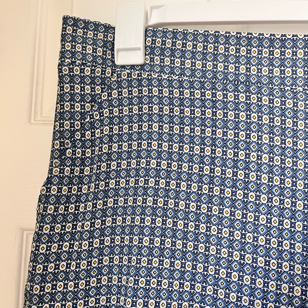 Patterned Wide Leg Flowy pants